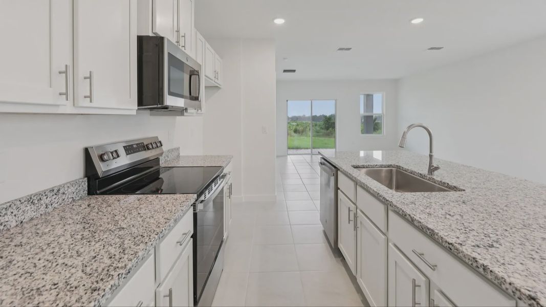Kitchen in the Naples Floor Plan by DRB Homes Kitchen in the Naples Floor Plan by DRB Homes