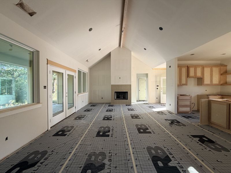 Construction in progress for homes built from the The Duncan by Zeal Home Builders in Parallel Pastures, Poolville, TX (Image 5).