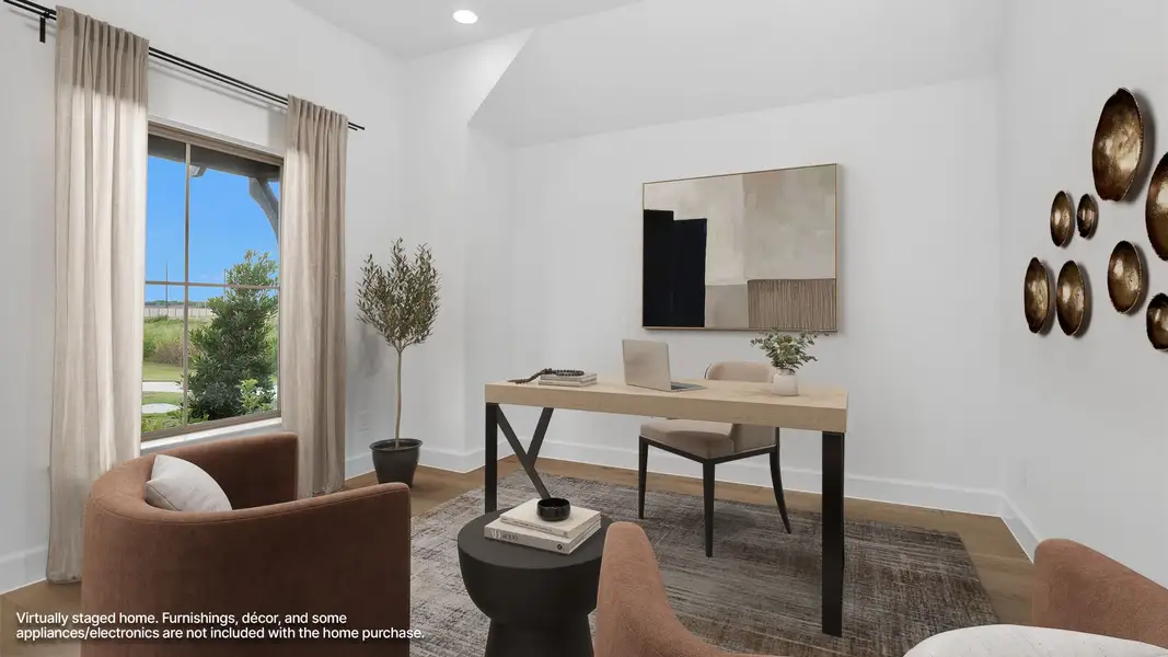Furnished interior view inside a new home in Valencia, Manvel (Image 7).