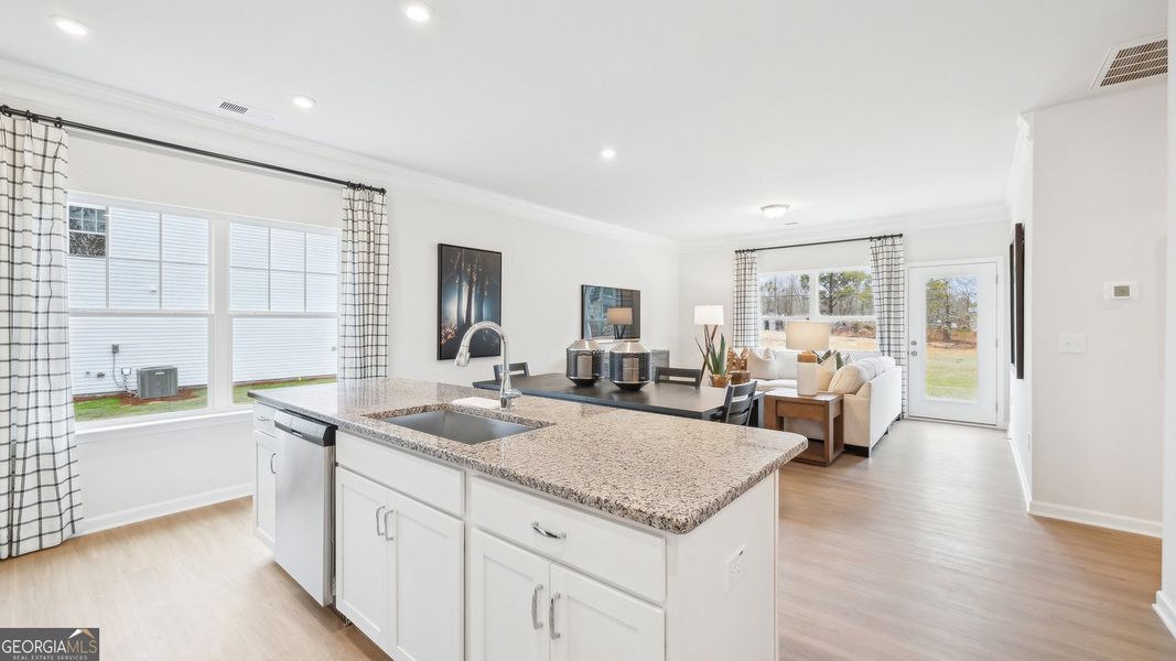 Furnished interior view inside a new home in Maddox Station, Eatonton (Image 21).