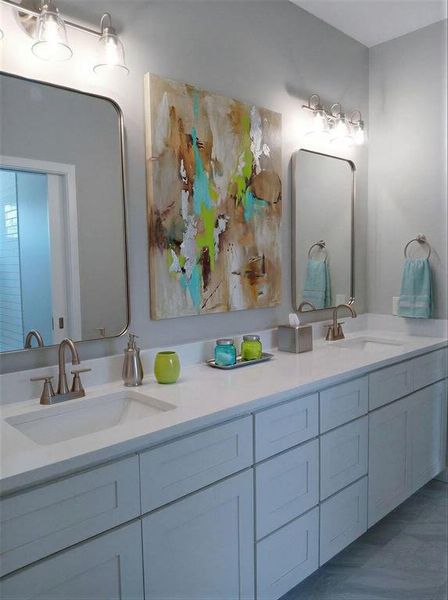 Furnished interior view inside a new home in , Fort Worth (Image 9).