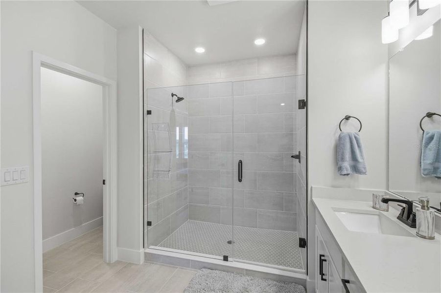 Furnished interior view inside a new home in , Parrish (Image 8).