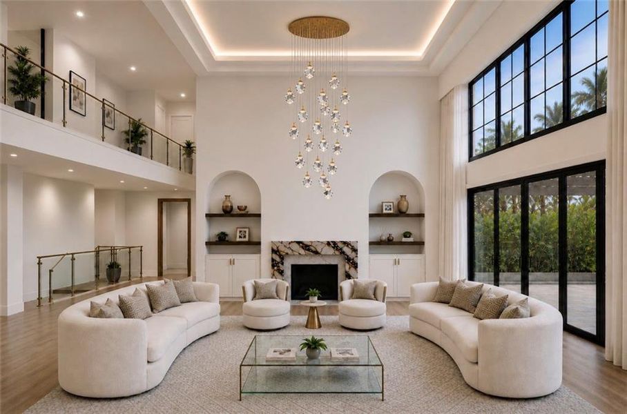 Furnished interior view inside a new home in , Alpharetta (Image 18). Furnished interior view inside a new home in , Alpharetta (Image 18).