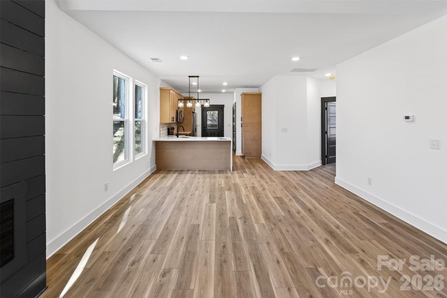 Spacious, unfurnished interior of a new home in , Albemarle (Image 11).