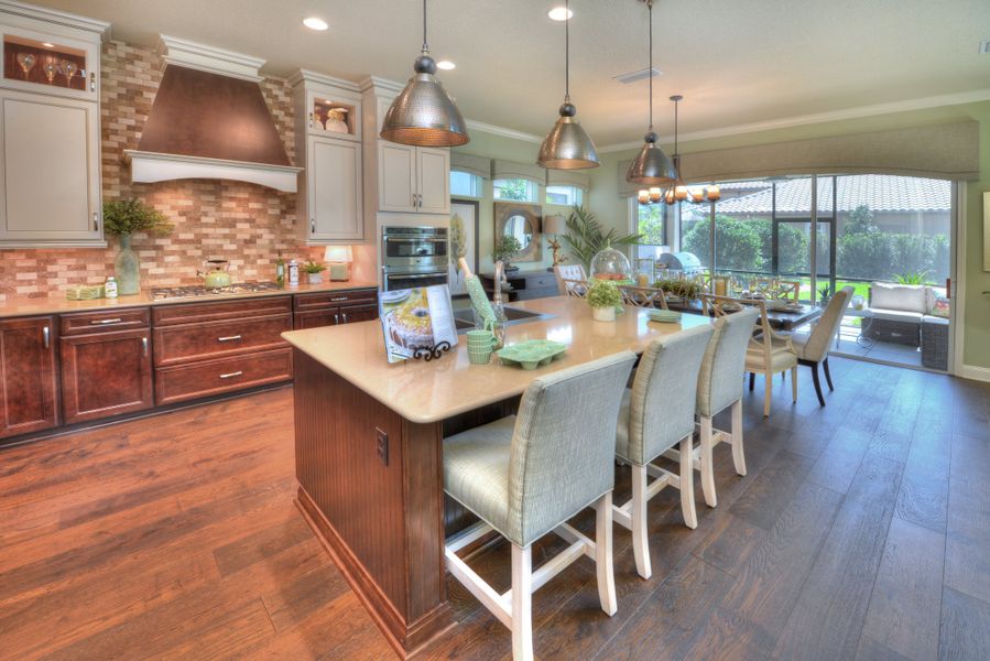 Representative furnished interior of a home built from the Victoria - Elite Series by ICI Homes in Reflections at Seabrook, Nocatee (Image 8).