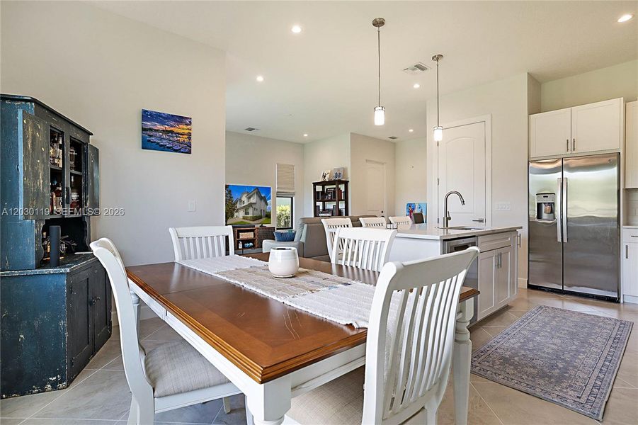 Furnished interior view inside a new home in , Palm City (Image 19).