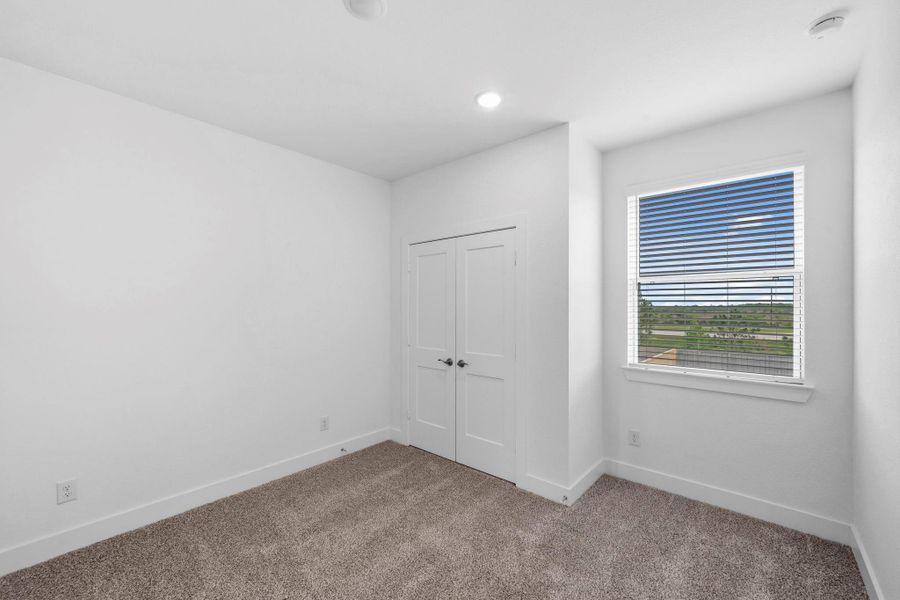 Spacious, unfurnished interior of a new home in Bridgeland, Cypress (Image 24). Spacious, unfurnished interior of a new home in Bridgeland, Cypress (Image 24).