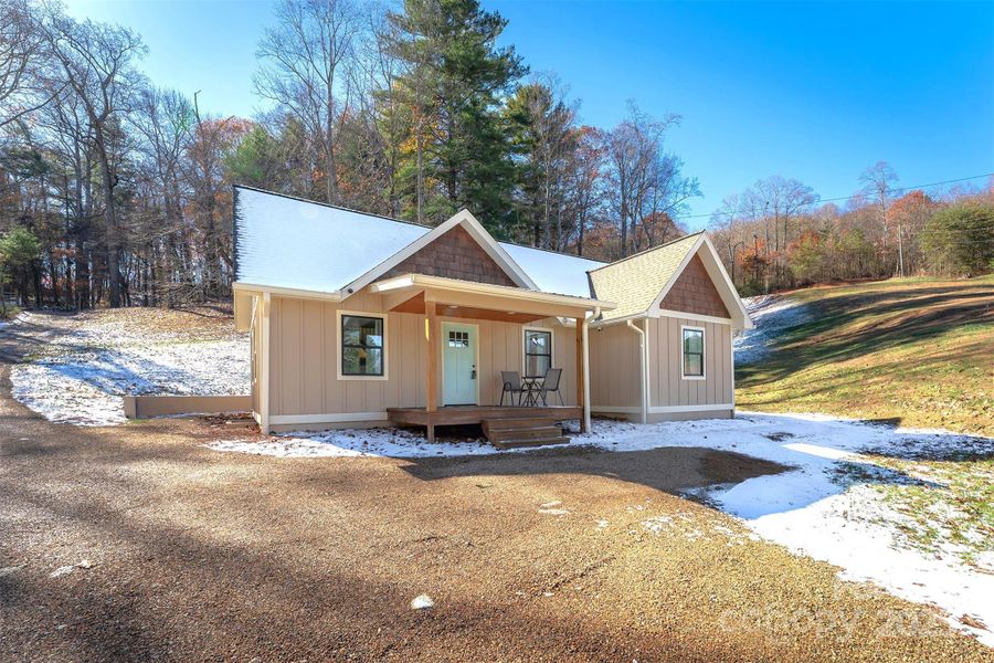 In-progress construction of a new home in , Asheville, NC (Image 29).