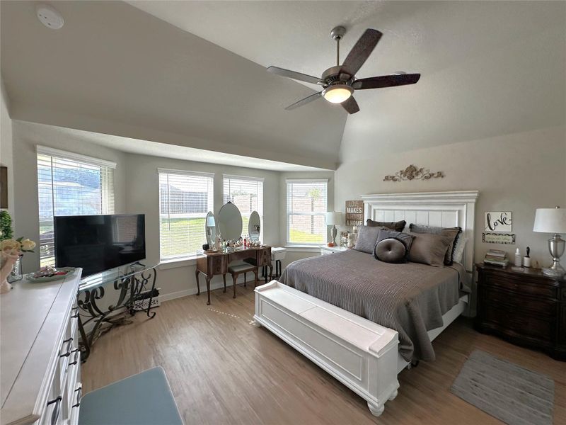 Furnished interior view inside a new home in Lone Star Landing, Montgomery (Image 7).