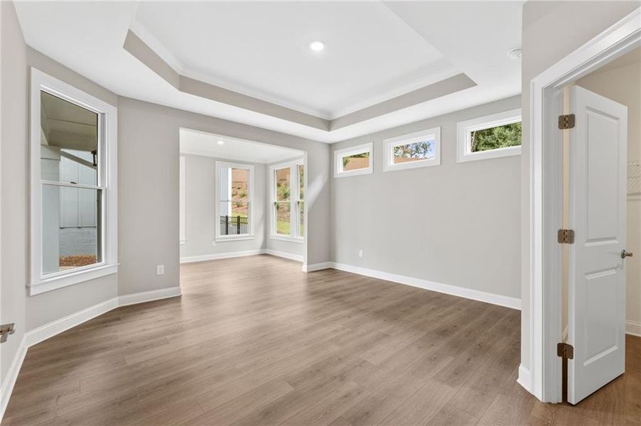 Spacious, unfurnished interior of a new home in The Courtyards at Bailey Farms, Dacula (Image 13).