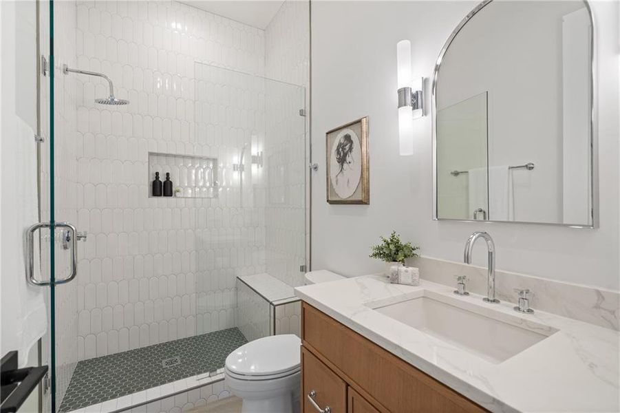 Furnished interior view inside a new home in , Brookhaven (Image 5).