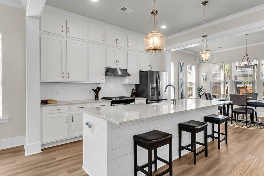 Furnished interior view inside a new home in Midtown at Nexton, Summerville (Image 38).