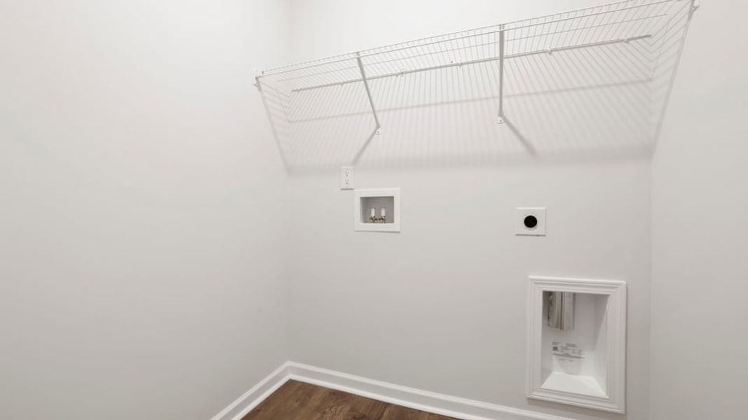 Representative unfurnished interior of a home built from the Aria by D.R. Horton in Rocky River Ridge, Anderson (Image 33).