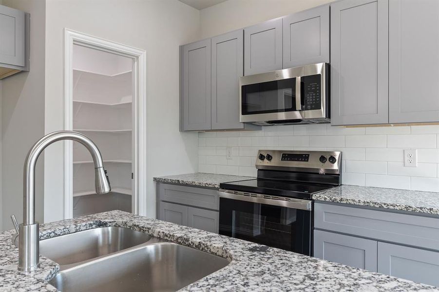 Close-up of interior finishes inside a home in , Fort Worth (Image 7).