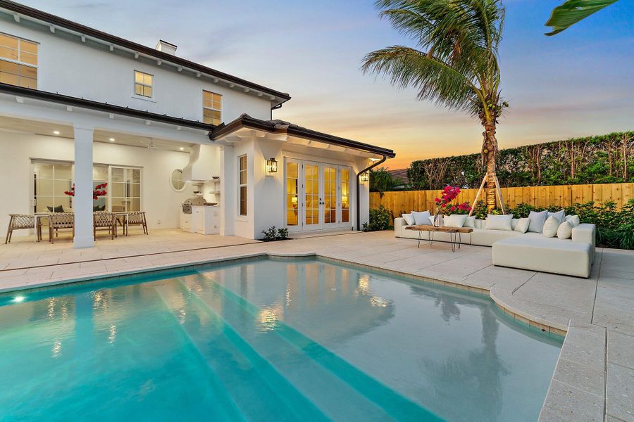 Exterior Rear Twilight