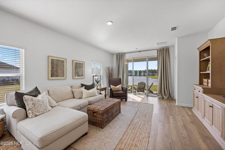 Furnished interior view inside a new home in , St. Augustine (Image 13).