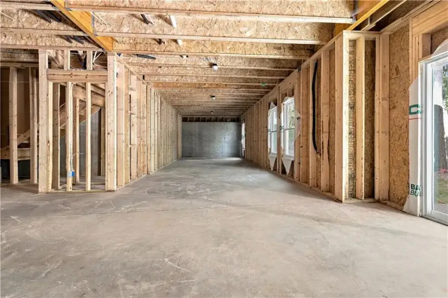 In-progress construction of a new home in , Austell, GA (Image 36).