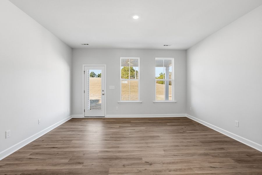 Spacious, unfurnished interior of a new home in Renaissance at White Oak, Garner (Image 16).