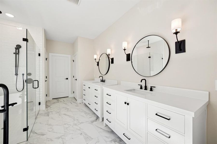 Furnished interior view inside a new home in Elevon, Lavon (Image 25). Furnished interior view inside a new home in Elevon, Lavon (Image 25).