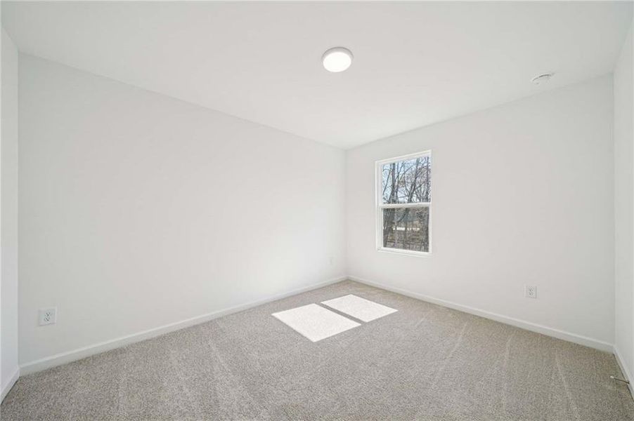 Spacious, unfurnished interior of a new home in Eastlyn Crossing, Flowery Branch (Image 10). Spacious, unfurnished interior of a new home in Eastlyn Crossing, Flowery Branch (Image 10).