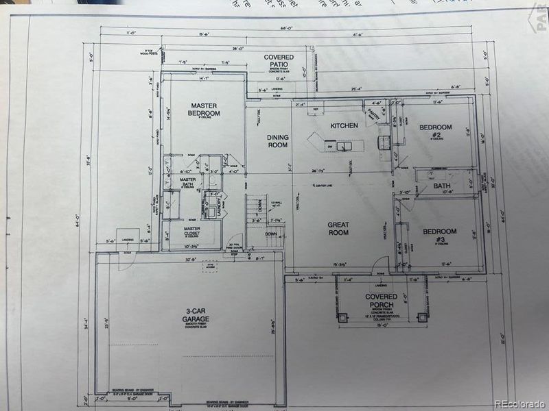 2D floor plan layout of this home in , Pueblo West, CO (Image 2). 2D floor plan layout of this home in , Pueblo West, CO (Image 2).