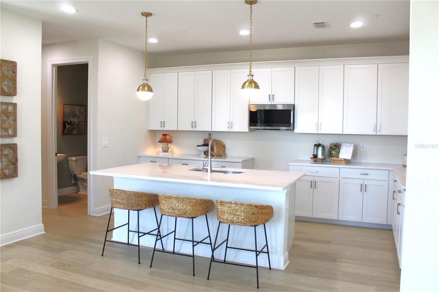 Furnished interior view inside a new home in , Venice (Image 11). Furnished interior view inside a new home in , Venice (Image 11).