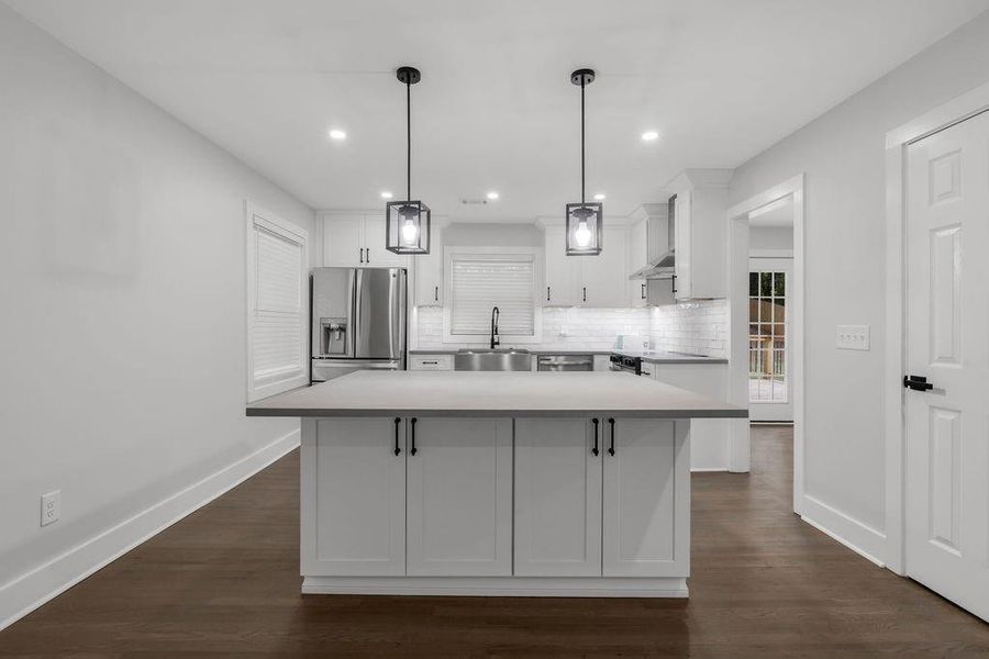 Furnished interior view inside a new home in , Decatur (Image 4).