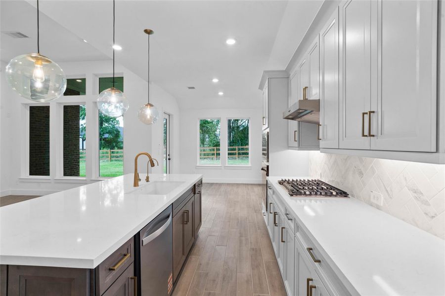 Furnished interior view inside a new home in Timber Hollow, Magnolia (Image 15).