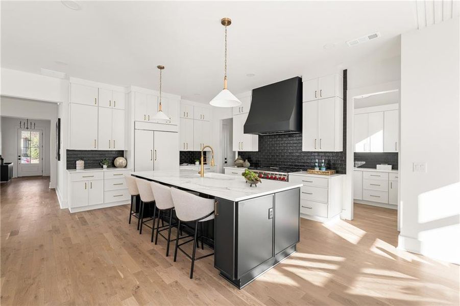 Furnished interior view inside a new home in , Atlanta (Image 18). Furnished interior view inside a new home in , Atlanta (Image 18).