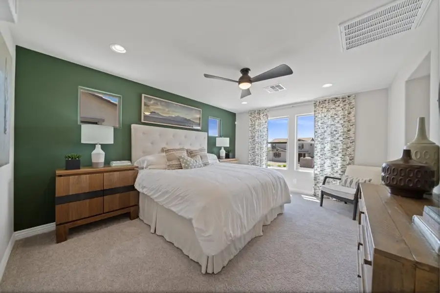 Furnished interior view inside a new home in Rancho Mercado, Surprise (Image 4).