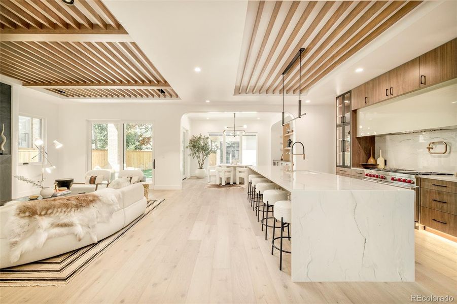Furnished interior view inside a new home in , Denver (Image 6).