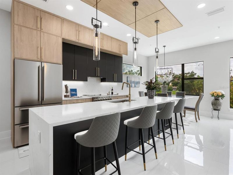 Furnished interior view inside a new home in , Sarasota (Image 12).