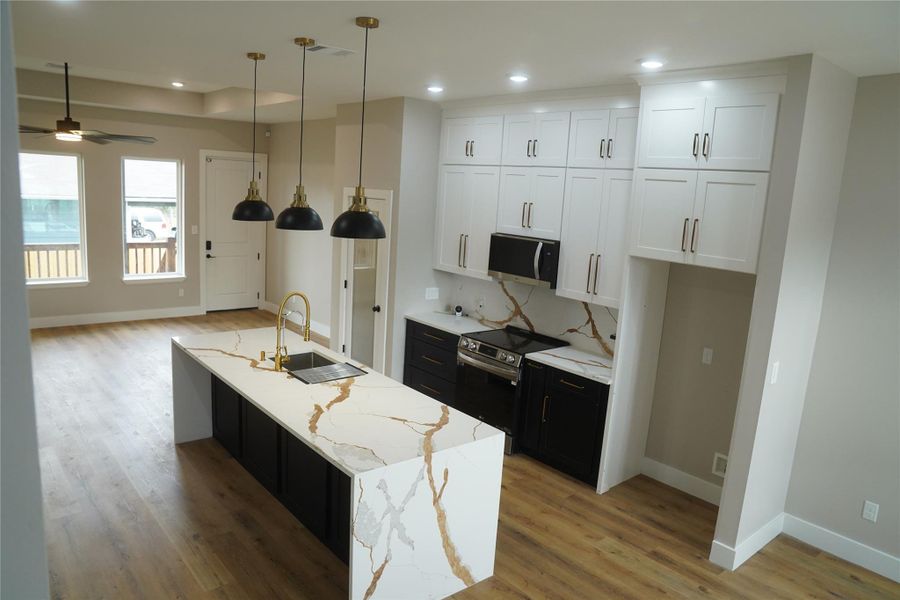 Furnished interior view inside a new home in , Houston (Image 11).