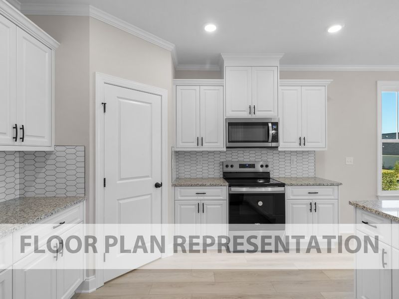 Kitchen | Glendale Plan by Ivey Homes
