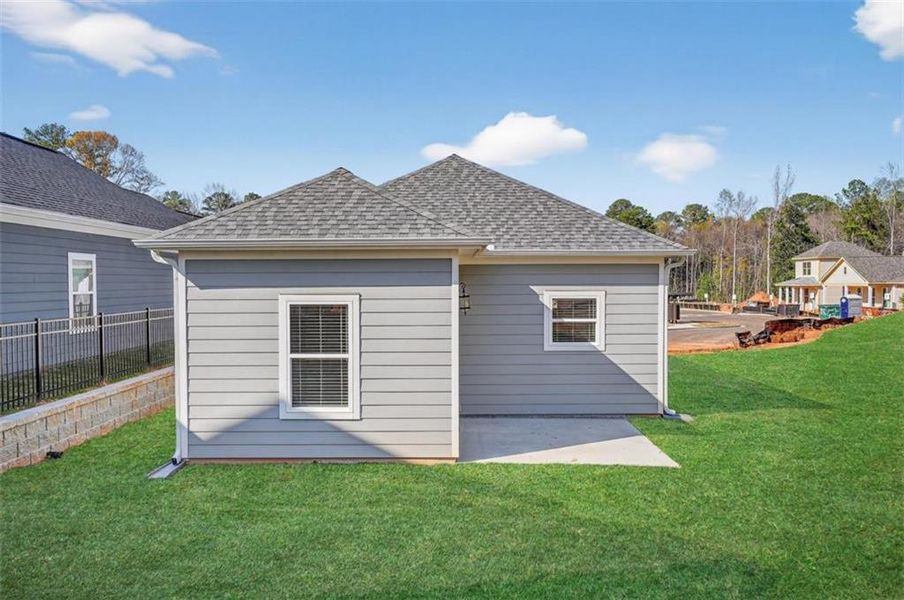 Exterior details and patio area of a home in , Fayetteville (Image 4).