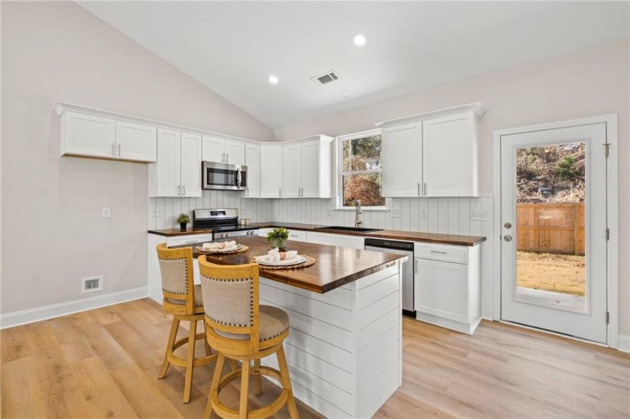 Furnished interior view inside a new home in , Canton (Image 9).