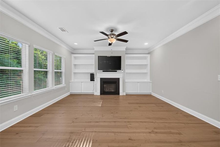 Spacious, unfurnished interior of a new home in Overlook at Hamilton Mill, Auburn (Image 27).