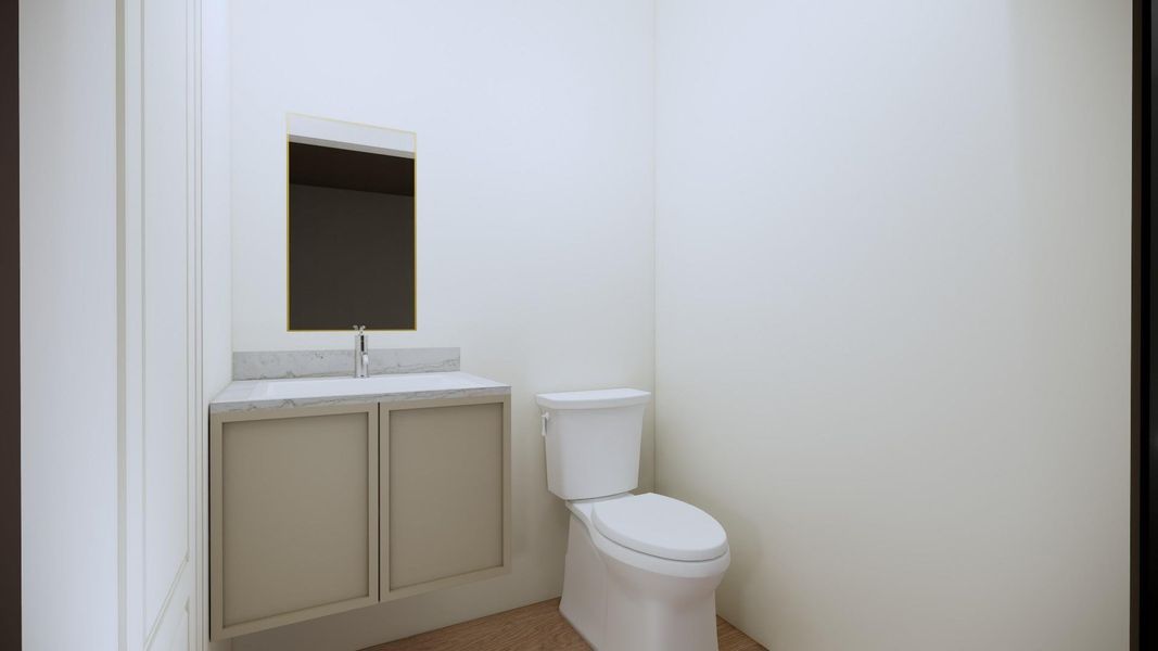 Second Floor Powder Room