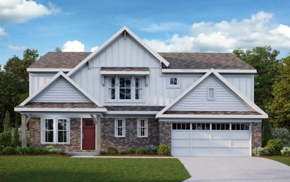 Representative exterior photo of a completed home built from the Wyatt by Fischer Homes in The Sandbar, Anna Maria, FL (Image 6).