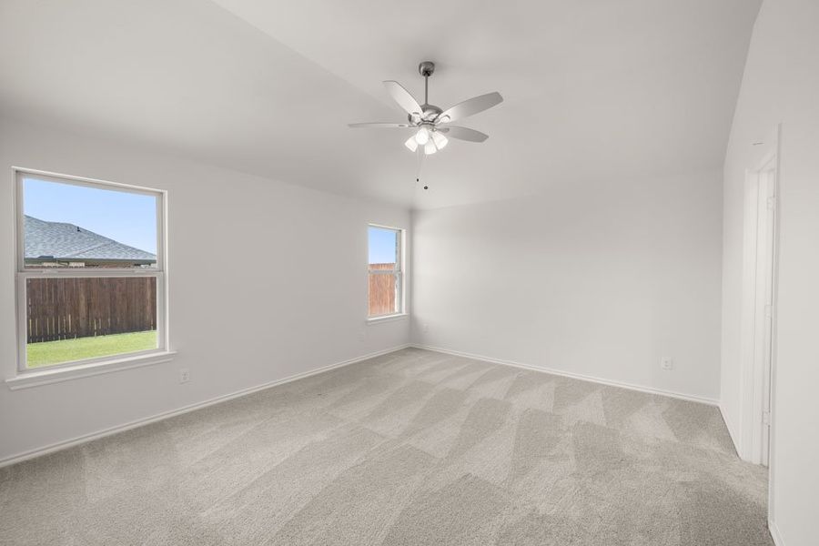 Representative exterior photo of a completed home built from the Austin by Impression Homes in Baker Farms, Cleburne, TX (Image 12).