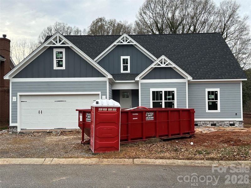 In-progress construction of a new home in , Statesville, NC (Image 8).