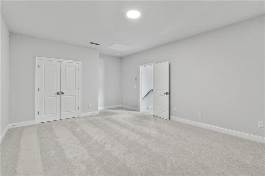 Spacious, unfurnished interior of a new home in Promenade at Sawnee Village, Cumming (Image 20).