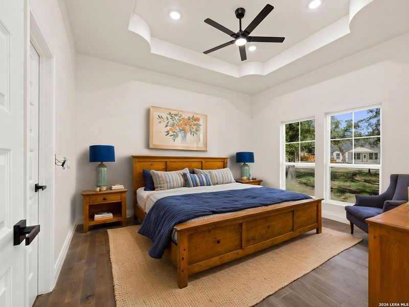 Furnished interior view inside a new home in , Elmendorf (Image 16).