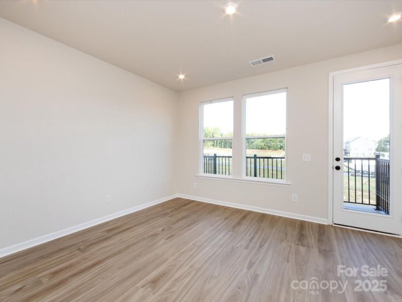 Great Room Leading to Outdoor Living Space.