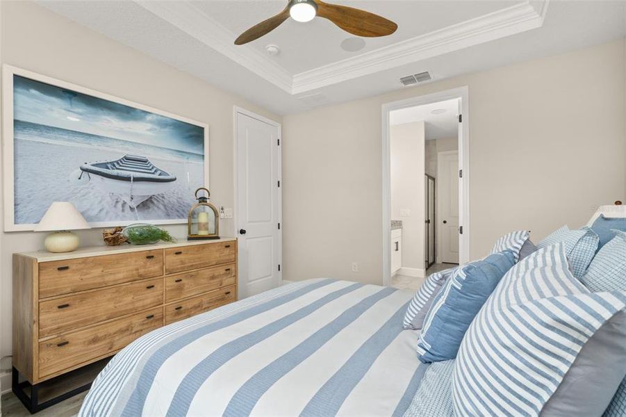 Furnished interior view inside a new home in , Sebring (Image 49).