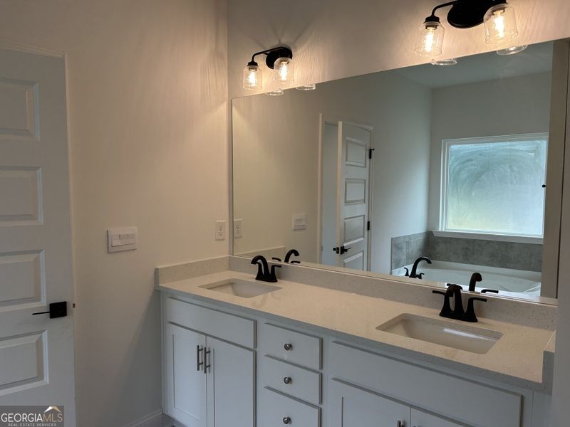 Furnished interior view inside a new home in Barrington Place, Macon (Image 2).