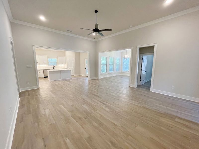 Spacious, unfurnished interior of a new home in Iron Rock, Cantonment (Image 6).
