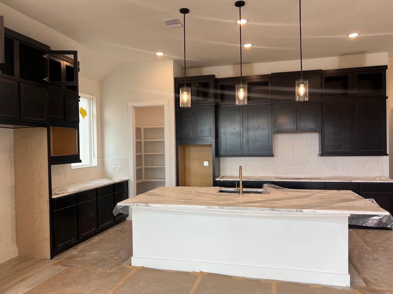 Furnished interior view inside a new home in Wood Leaf Reserve, Tomball (Image 6).