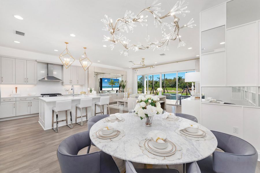 Representative furnished interior of a home built from the Halo by GL Homes in Valencia Sky (55+), Naples (Image 7).