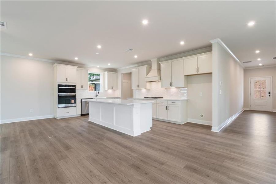 Furnished interior view inside a new home in Tiberon Woods, Cumming (Image 13).